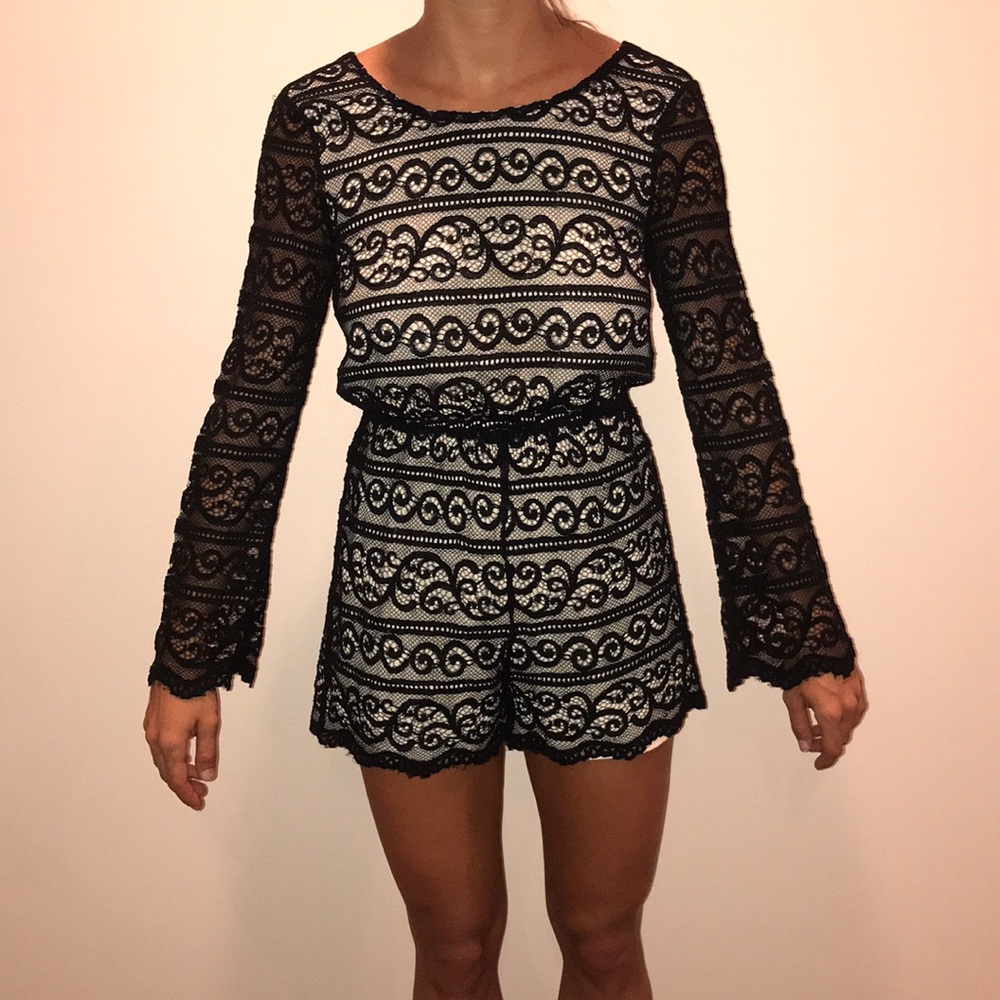 Lace Romper